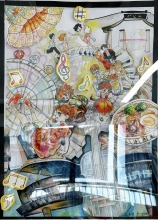 《五彩童年，愛(ài)在淮南城》 孔子琪 13歲   淮南市謝家集區(qū)淮河中學(xué)七（2）班